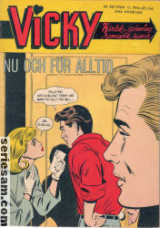 Vicky 1964 nr 20 omslag serier