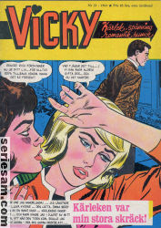 Vicky 1964 nr 22 omslag serier
