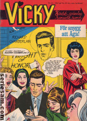 Vicky 1964 nr 25 omslag serier