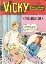 Vicky 1964 nr 3 omslag serier