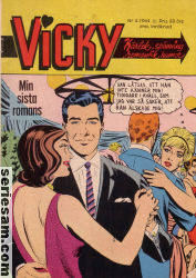 Vicky 1964 nr 4 omslag serier