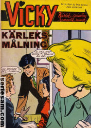 Vicky 1964 nr 5 omslag serier