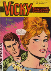 Vicky 1964 nr 7 omslag serier