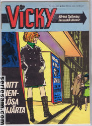 Vicky 1965 nr 12 omslag serier