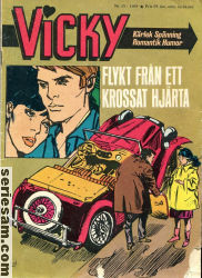 Vicky 1965 nr 15 omslag serier