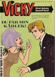 Vicky 1965 nr 16 omslag serier