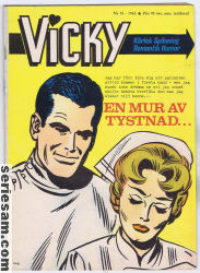 Vicky 1965 nr 18 omslag serier