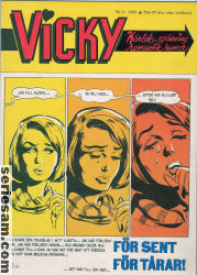 Vicky 1965 nr 2 omslag serier