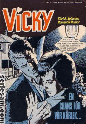 Vicky 1965 nr 20 omslag serier