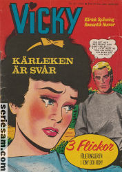 Vicky 1965 nr 22 omslag serier