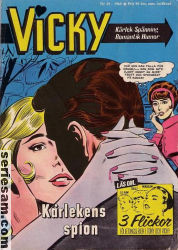 Vicky 1965 nr 25 omslag serier