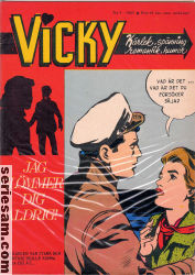 Vicky 1965 nr 5 omslag serier
