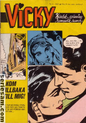 Vicky 1965 nr 6 omslag serier