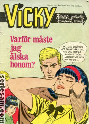 Vicky 1965 nr 8 omslag serier