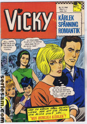 Vicky 1966 nr 12 omslag serier
