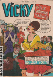 Vicky 1966 nr 15 omslag serier