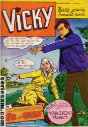 Vicky 1966 nr 16 omslag serier