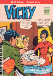 Vicky 1966 nr 4 omslag serier