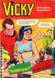 Vicky 1966 nr 8 omslag serier