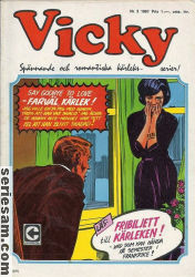 Vicky 1967 nr 3 omslag serier