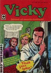 Vicky 1967 nr 8 omslag serier