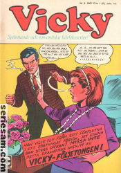 Vicky 1967 nr 9 omslag serier