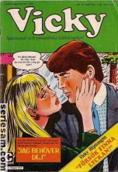 Vicky 1968 nr 10 omslag serier