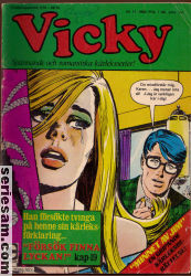 Vicky 1968 nr 11 omslag serier
