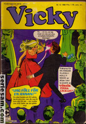 Vicky 1968 nr 12 omslag serier