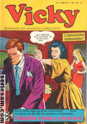 Vicky 1968 nr 2 omslag serier