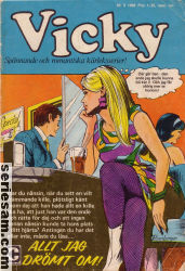 Vicky 1968 nr 9 omslag serier