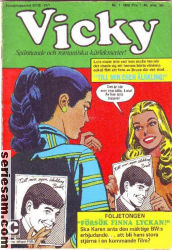 Vicky 1969 nr 1 omslag serier