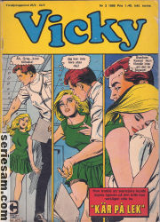 Vicky 1969 nr 3 omslag serier