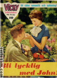 Vickybiblioteket 1959 nr 10 omslag serier