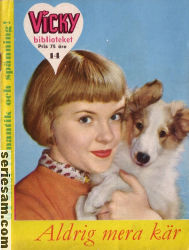 Vickybiblioteket 1959 nr 14 omslag serier
