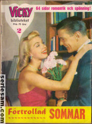 Vickybiblioteket 1959 nr 2 omslag serier