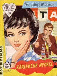 Vickybiblioteket 1961 nr 58 omslag serier