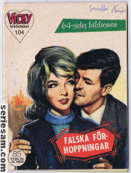 Vickybiblioteket 1963 nr 104 omslag serier