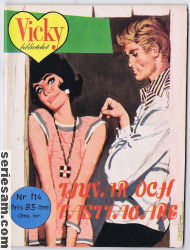 Vickybiblioteket 1963 nr 114 omslag serier