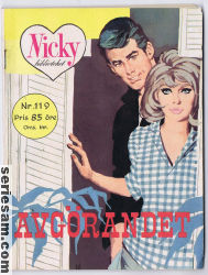 Vickybiblioteket 1963 nr 119 omslag serier