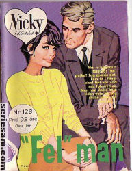 Vickybiblioteket 1964 nr 128 omslag serier
