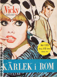 Vickybiblioteket 1964 nr 135 omslag serier