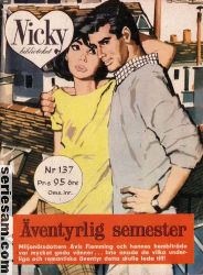 Vickybiblioteket 1964 nr 137 omslag serier