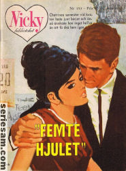 Vickybiblioteket 1965 nr 153 omslag serier