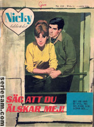 Vickybiblioteket 1966 nr 192 omslag serier