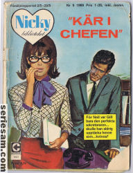 Vickybiblioteket 1969 nr 5 omslag serier