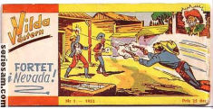 Vilda västern 1952 nr 1 omslag serier Vilda västern 1952 nr 1 omslag serier