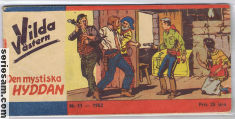 Vilda västern 1952 nr 11 omslag serier