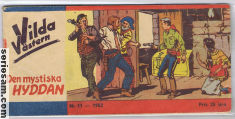 Vilda västern 1952 nr 11 omslag serier Vilda västern 1952 nr 11 omslag serier