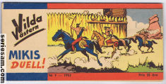 Vilda västern 1952 nr 9 omslag serier